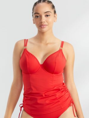 Anya Riva Underwire Plunge Tankini Swim Top