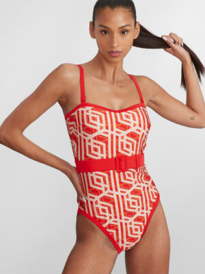 Casablanca Control Bandeau One-Piece