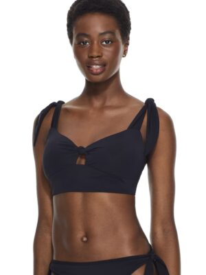 Black Lily Wire-Free Bralette Bikini Top