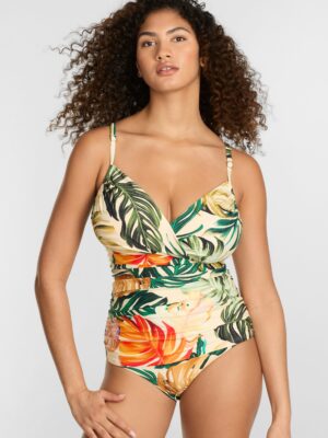 Printed Simone Tankini Top