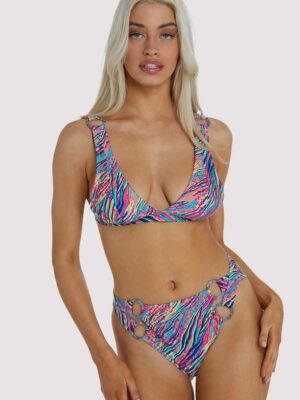 Emery Triangle Bikini Top