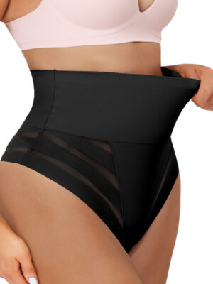 Hip-Lifting And Tummy-Slimming High Waist Thong