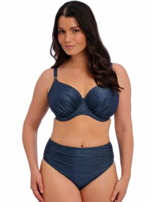 Fantasie Paros Coast UW Gathered Full Cup Bikini Top Midnight Sparkle