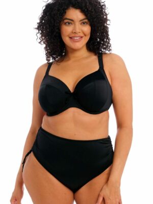 Elomi Plain Sailing UW Plunge Bikini Top Black